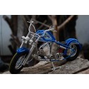 10 Inch Blue Wire Motorbike