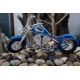 10 Inch Blue Wire Motorbike