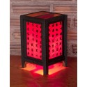 5x7 Red Chinese Alphabet Handmade Lamp