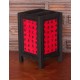 5x7 Red Chinese Alphabet Handmade Lamp