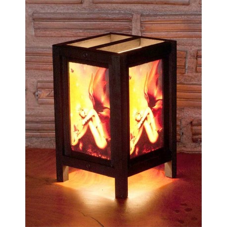 5x7 Ferrie Crouched Handmade Lamp