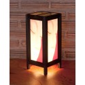 5x11 Meditating Budha Handmade Lamp