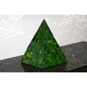 Forest Jewelry Pyramid Mosaic Glass Box