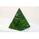 Forest Jewelry Pyramid Mosaic Glass Box