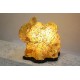 Citrine Elephant Mosaic Glass Lamp