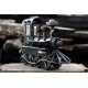 28 cm Scrap Metal Locomotive Train