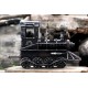 28 cm Scrap Metal Locomotive Train