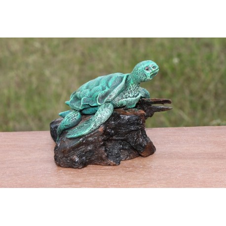 Turtle Sculpture Reptile 5 Inch