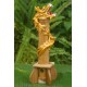 Bamboo Golden Dragon Incense Burner