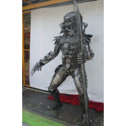 Two Meter High Predator with Spear