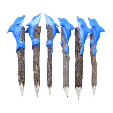 Dolphin Personalized Pencils (set of 6)