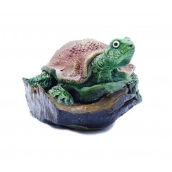 Teak Turtle Reptile Reclaimed Wood Art
