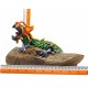 Green Dragon Reclaimed Teak Wood Sculpture