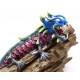 Indigo Blue Asian Water Dragon