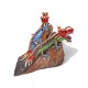 Twin Red Dragon Fantasy Statuette