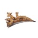 Natural Chinese Dragon Twin Statue