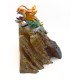 Green Teak Mountain Dragon Home Decor Centerpiece, 