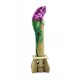 Bamboo Incense Iguana Holder Purple with a Green Body