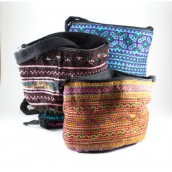 Hmong Hilltribe Traditional Oval Pouch