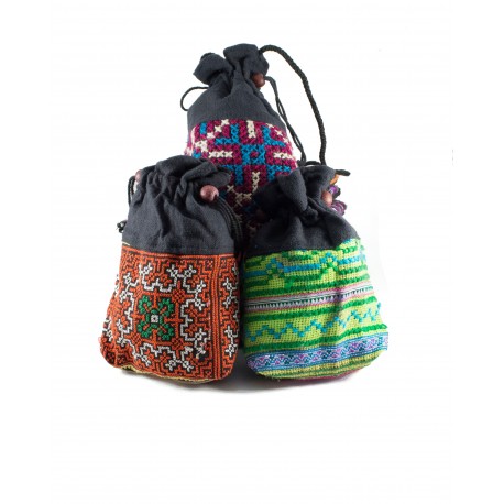 Hmong Hilltribe cone shape shoulder string