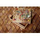 Snakes And Ladders Wooden Game