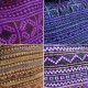 Hmong Hilltribe rectangle shape money pouch