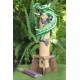 Bamboo Green Dragon Incense Holder