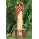 Bamboo Red Dragon Incense Holder