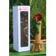 Bamboo Incense Iguana Holder Red With Green Body