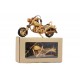 Handmade Wooden Motorbike 9 Inch