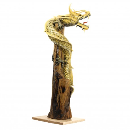 One Meter Gold Dragon 